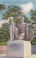 Vermont Barre Soldiers & Sailors Monument - Barre