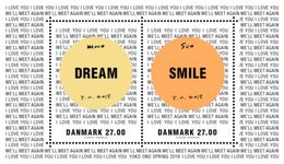 DENMARK  # FROM 2018  STAMPWORLD 1831-32** - Unused Stamps