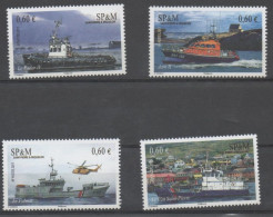 SAINT-PIERRE Et MIQUELON - Bareaux D'assistance De Saint-Pierre Et Miquelon -Le P'tit Saint-Pierre, Jaro II, Le Radar IV - Unused Stamps