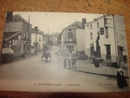 C.P.A.- Les Essarts (85) - La Grande Rue - 1910 - SPL (R46) - Les Essarts