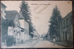 (89).CERISIERS.LA GRANDE RUE.CIRCULE 1927. - Cerisiers