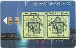 Germany - Briefmarken 2 - Doppel-Genf - E 02-08.91 - 30.000ex, Used - E-Series : Edition - D. Postreklame