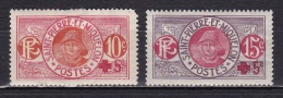 St Pierre Et Mqn N°105*,106* - Unused Stamps