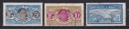 St Pierre Et Mqn N°107*,109,114* - Unused Stamps