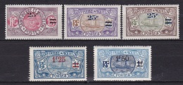 St Pierre Et Mqn N°118*,119*,120*,124*,125* - Unused Stamps