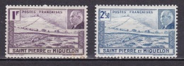 St Pierre Et Mqn N°210*,211* - Unused Stamps