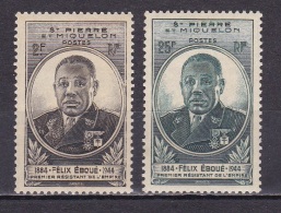 St Pierre Et Mqn N°323*, 324* - Unused Stamps