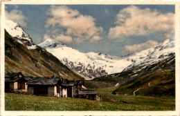 Sils Im Engadin - Curtins Im Flextal Mit Blick Auf Piz Tremoggia Und Fexgletscher (10) - Sils Im Engadin/Segl