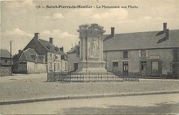-dpts Div.- Ref-YY164- Nievre - Saint Pierre Le Moutier - St Pierre Le Moutier -monument Aux Morts - Monuments Aux Morts - Saint Pierre Le Moutier