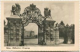 Wien - Belvedere - Eingang - Foto-AK - Verlag W. Kobald Wien - Belvedère