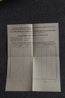 Facture De PERPIGNAN - Document CAF , Caisse Mutuelle Agricole Avec Son Enveloppe Publicitaire - Agriculture