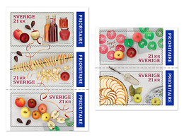 Zweden / Sweden - Postfris / MNH - Complete Set Appels 2017 - Unused Stamps