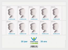 België / Belgium - Postfris / MNH - Sheet Child Focus 2018 - Neufs