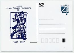 CZECH REPUBLIC 1997 Czech Philatelists Club Privately-printed  Postcard Unused. - Ansichtskarten