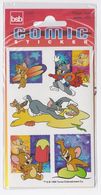 Pochette De 3 Feuilles De Stickers TOM Et JERRY Pour Décorer Cahiers Livres - Scrapbooking