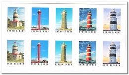 Zweden 2018, Postfris MNH, Lighthouses, Booklet - Unused Stamps