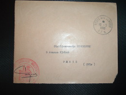 DEVANT L. OBL.16-5 1960 POSTE AUX ARMEES AFN + EXP. INTENDANCE MILITAIRE - Algerienkrieg