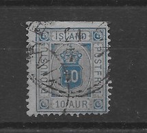 Sello De Islandia Nº Yvert S-6 (A) O - Dienstmarken