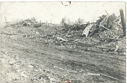 CPA Photo Westrozebeke Reste Village Pendant La Guerre - Staden