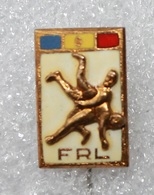 Pin's . Old Lapel . Lutte . Fight - Lutte