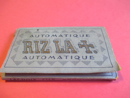 Carnet De Papier Cigarettes/RIZ LA +/Automatique/Couverture Bleue//Lacroix Fils Angouléme/Vers1920-1950  CIG43 - Sonstige & Ohne Zuordnung