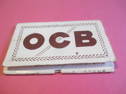 Carnet Papier Cigarettes/OCB/Papeteries R Bolloré/Couverture Carton Blanc/DRUM/N°4/Finistére/Vers1920-1950 CIG46 - Other & Unclassified