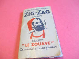 Carnet Papier Cigarettes/ZIG-ZAG Gommé Automatique/Superfin/Le Zouave/Braustein Fréres Paris /Vers1960-1970      CIG48 - Autres & Non Classés
