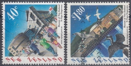 NUEVA ZELANDA 1998 Nº 1590/91 USADO - Gebraucht