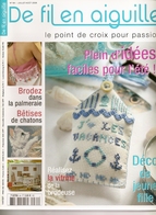 01 De Fil En Aiguille N°64 - Juillet/Aout 2008 - Cross Stitch