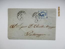 ITALY  1863 FERRARA   ,  COVER  ,  0 - Sonstige & Ohne Zuordnung