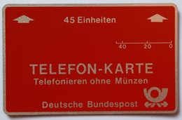 GERMANY - L&G - Internal Trial - Bundespost - 45 Units - 1982 - 002... - Mint - T-Series: Testkarten