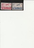 POSTE AERIENNE - N° 11 ET 12 NEUF INFIME CHARNIERE - ANNEE 1936 - COTE : 55 € - 1927-1959 Used
