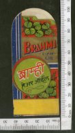 India Vintage Trade Label Brahmi Essential Hair Oil Label # LBL79 - Labels