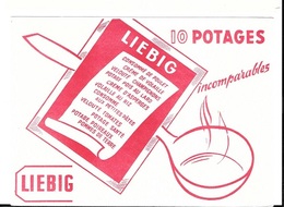 Buvard  Marque  Potages  LIEBIG - Verzamelingen & Reeksen