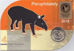 PERU 2017 , FAUNA TAPIR ANDINO , MINT - Perú