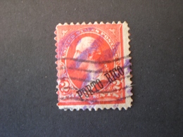 PUERTO RICO 1899 American Occupation . American Postage Stamps Overprinted "PORTO RICO" - Puerto Rico