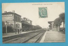 CPA - Chemin De Fer La Gare De GOUSSAINVILLE 95 - Goussainville