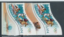 [21] Variété : N° 3687 JO Athènes Double-frappe + Normal ** - Unused Stamps