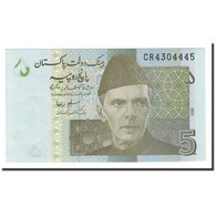 Billet, Pakistan, 5 Rupees, 2008, 2009, KM:53b, NEUF - Pakistan