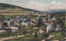 AK Niederschlema Schlema Erzgebirge Bahnhof ? A Aue Lößnitz Hartenstein Griesbach Zschorlau Bockau Albernau Schneeberg - Schlema