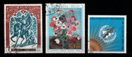 Monaco 1968 : Timbres Yvert & Tellier N° 742 - 743 - 769 - 770 Et 771. - Gebruikt