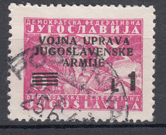 Litorale Sloveno (1947) - Usato - Yugoslavian Occ.: Slovenian Shore