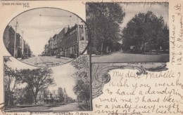 Independence Missouri, Multi-view Street Scenes C1900s Vintage Postcard - Independence