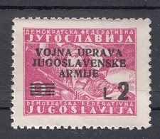 Litorale Sloveno (1947) MNH ** - Joegoslavische Bez.: Slovenische Kusten