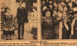 Irische Freiheitskämpfer / Druck, Entnommen Aus Zeitschrift / Vermutlich Zwischen 1914-1918 - Colis