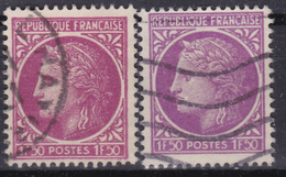 FRANCE 1945 Cérès De Mazelin (YT 679 ; Mi 683 ) Used Very Nice - 1945-47 Ceres (Mazelin)