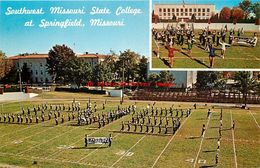 278767-Missouri, Springfield, Southwest Missouri State College, Marching Band, Ed Brooks By Dexter Press No 46688-C - Springfield – Missouri