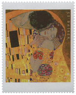 509 N°3461a** 1,02€ Multicolore. Le Baiser, De Gustav Klimt. Valeur Faciale Et Légende Omises. - Other & Unclassified