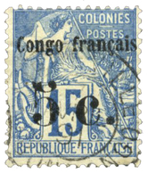 800 Congo N°2 Obl.  Signé BRUN - Autres & Non Classés