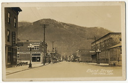 Real Photo Bank Street Wallace Idaho - Altri & Non Classificati